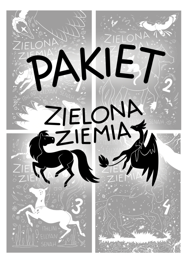 Korzystny Zestaw Komiksów Zielona Ziemia 1-4