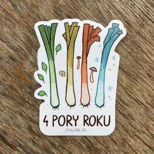 Winylowa Naklejka 4 Pory Roku